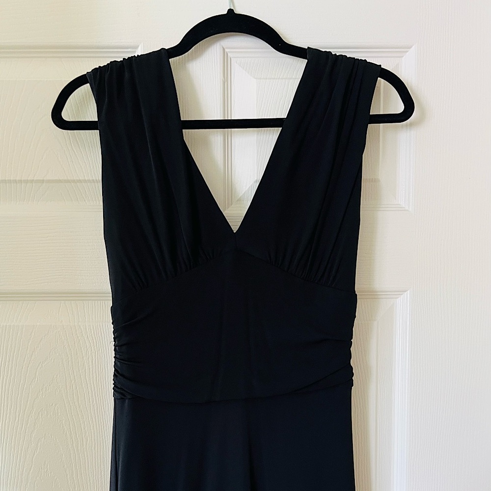 Rimini Black Strapless Cocktail Dress